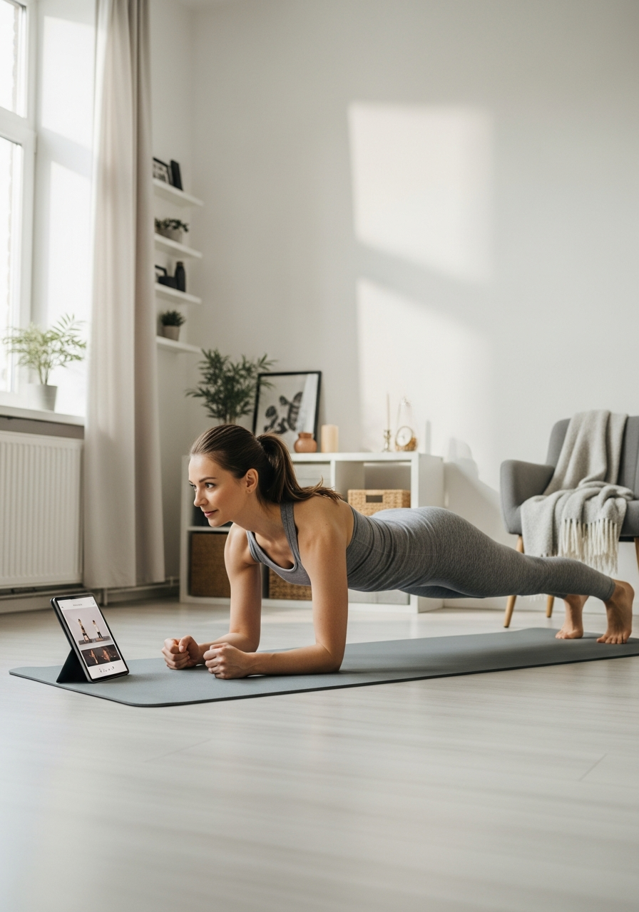 Пилатес на коврике